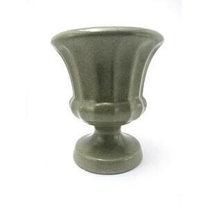 Vtg Green Haeger Pottery USA Urn Planter